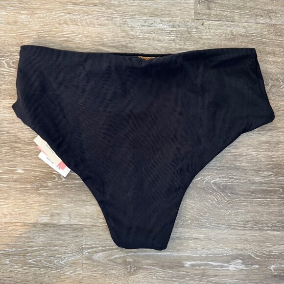 Maaji- NWT Black Sapphire Venus Mid Rise Bikini Bottom– sz.M - Picture 6 of 7